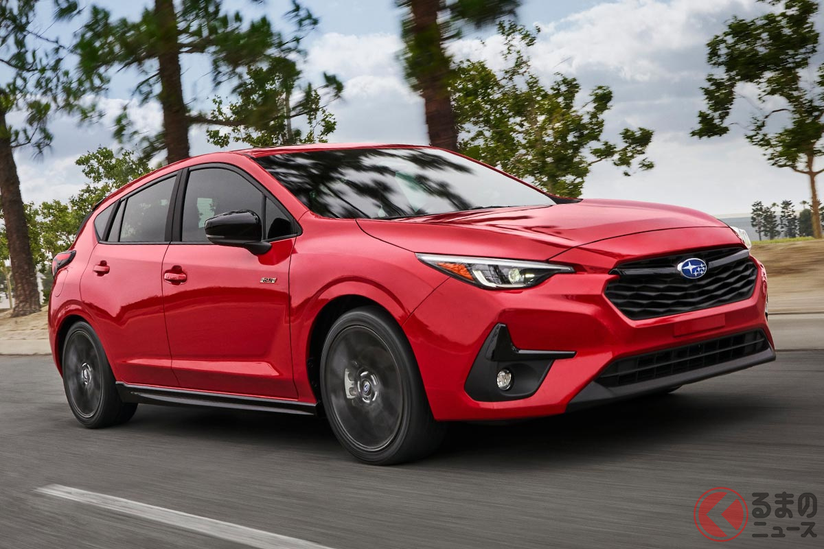 スバル新型「インプレッサ RS」(米国仕様)