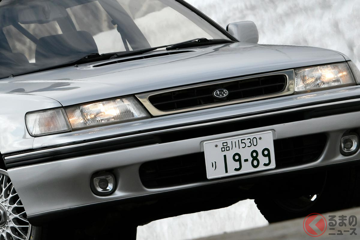 ワゴンブームの火付け役となった「レガシィツーリングワゴン」(初代)