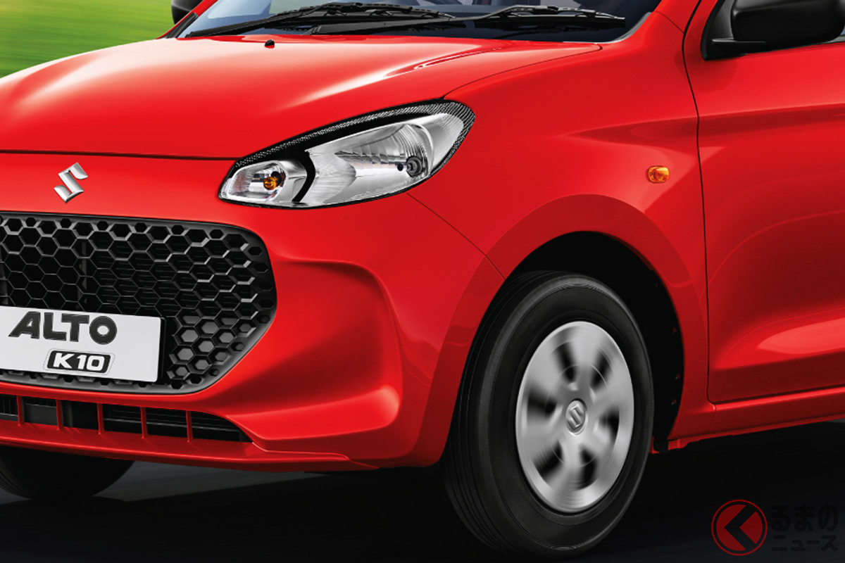 軽規格超えのボディサイズを持つ「アルト K10」とは?
