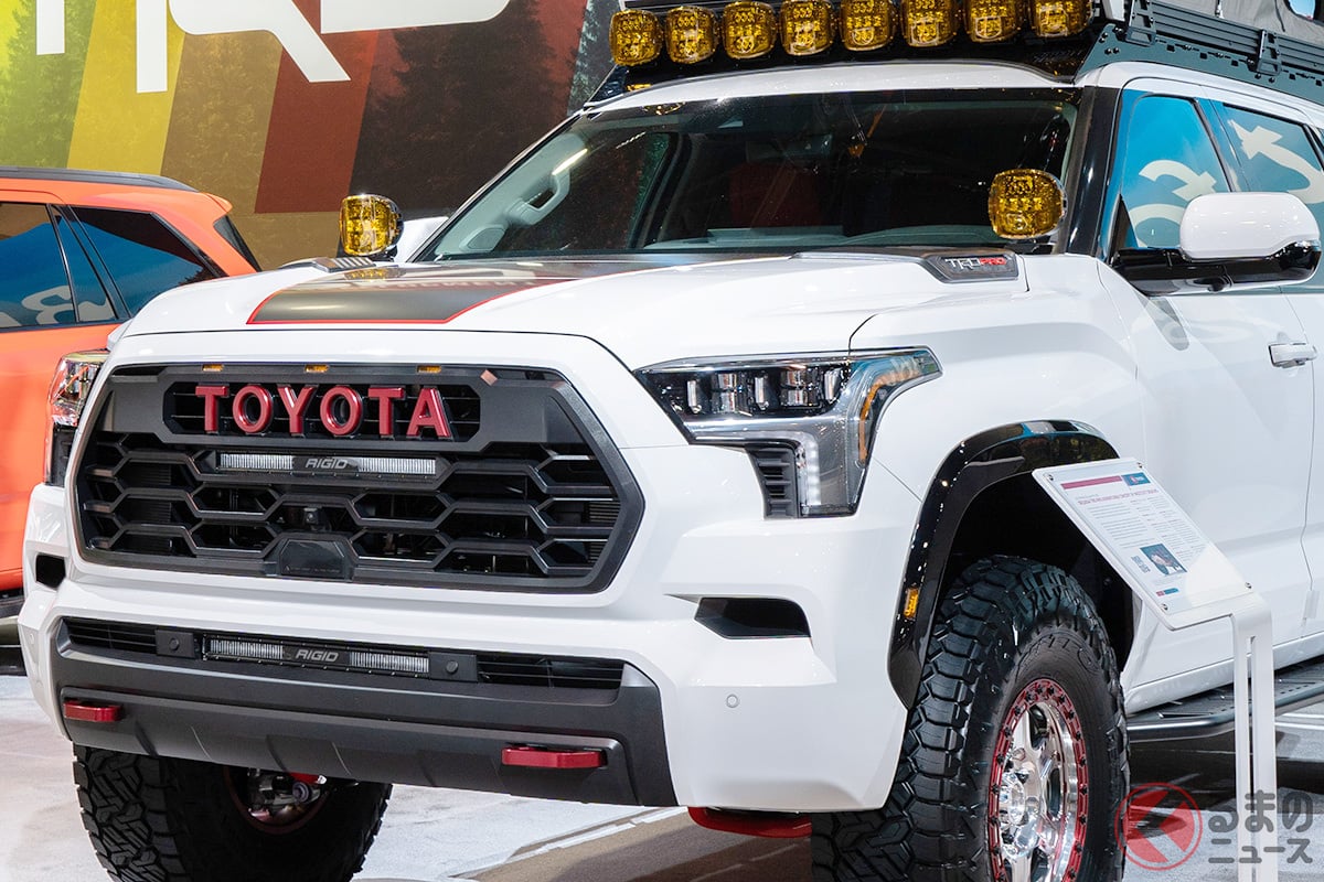 トヨタの北米向け大型SUV「セコイア」カスタム仕様「セコイア TRD Pro Adventurerコンセプト」