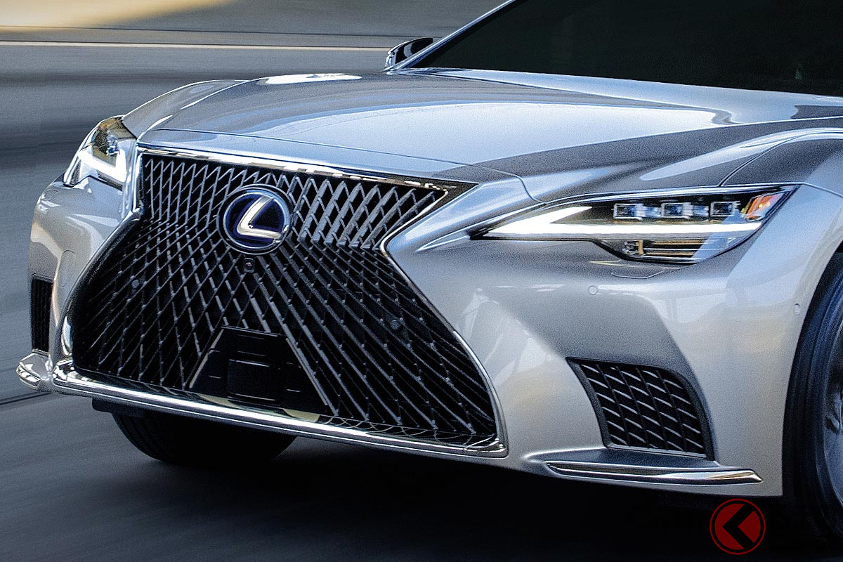 リモートタッチインターフェースが廃止されレクサス「LS」