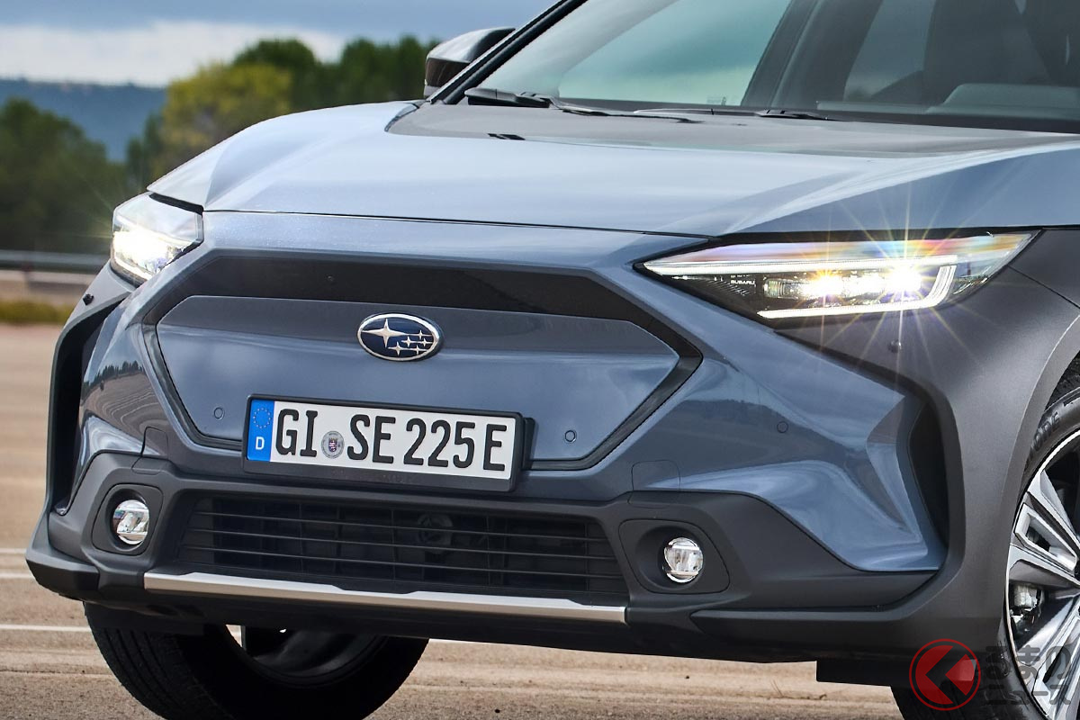 ユーロNCAPで最高評価を獲得したスバル新型「ソルテラ」