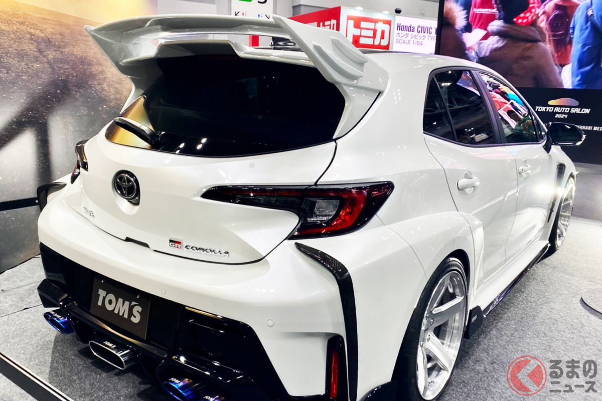 エアロがスゴい「TOM’S GRカローラ TYPE TK」