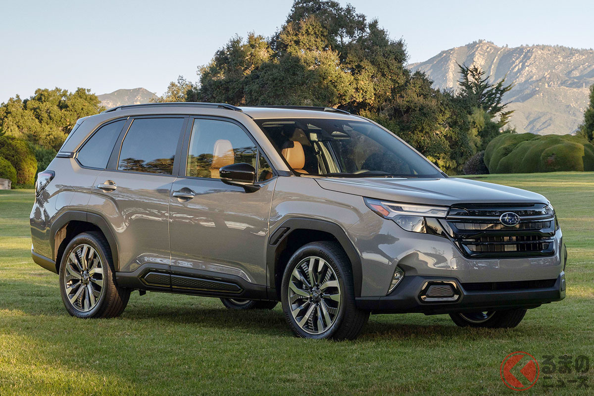 スバル新型「フォレスター」(6代目・米国仕様)