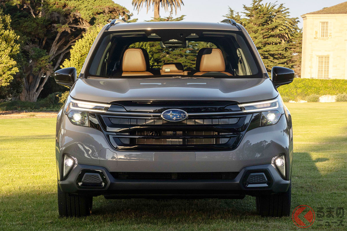 スバル新型「フォレスター」(6代目・米国仕様)