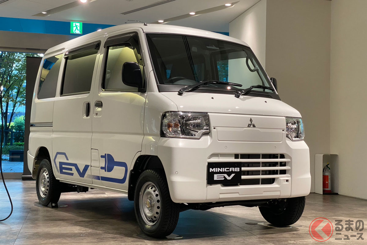 三菱は「ミニキャブ・ミーブ」改め「ミニキャブEV」として発売