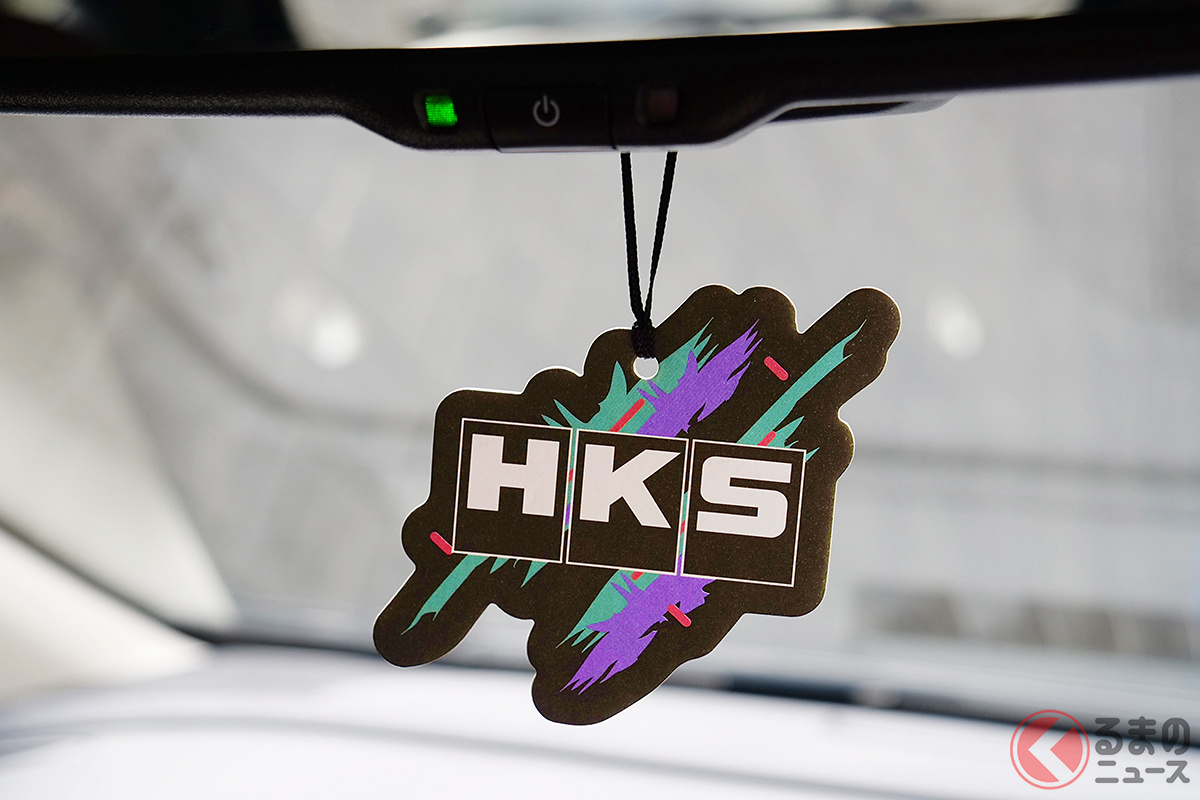 「HKS AIR FRESHENER 3pcs」-SUPER RACING-／洗練されたムスクの香り