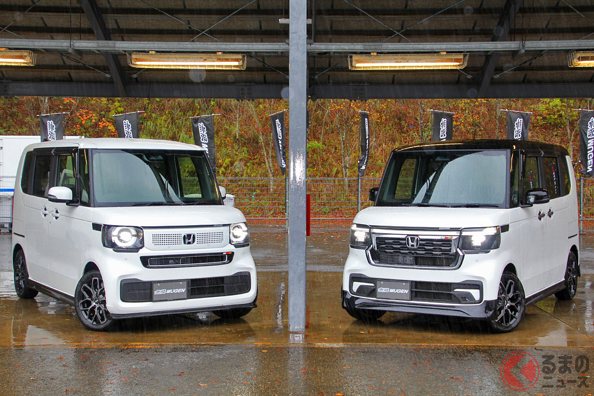 新型N-BOX/N-BOXカスタム無限パーツ装着車