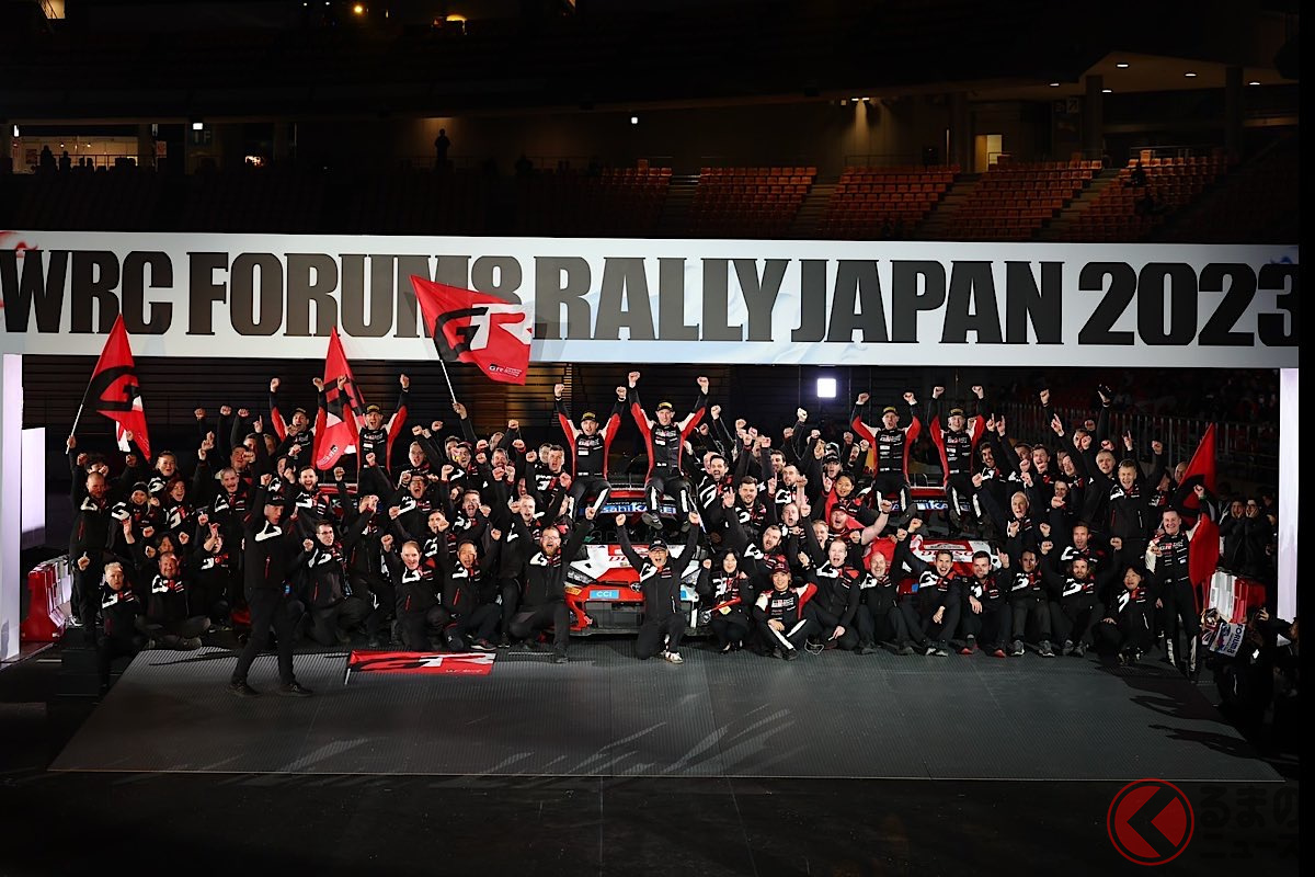 TGR-WRTが母国日本の道での初優勝を1-2-3-5フィニッシ(Photo:TOYOTA GAZOO Racing)