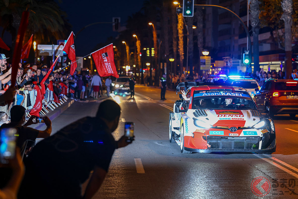 全開走行するため道路の封鎖は必須