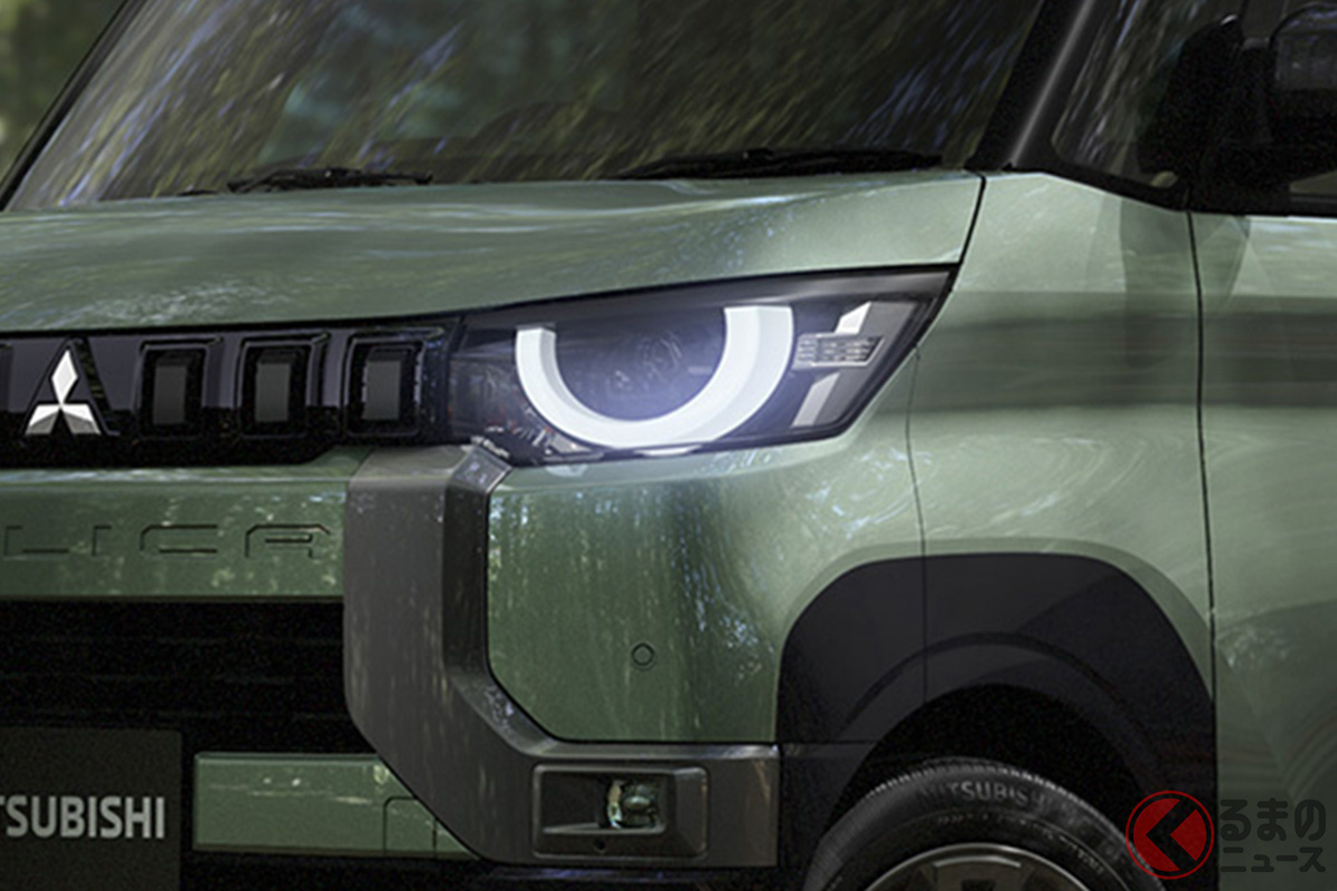 三菱が2023年初夏に発売予定の新型軽スーパーハイトワゴン「デリカミニ」