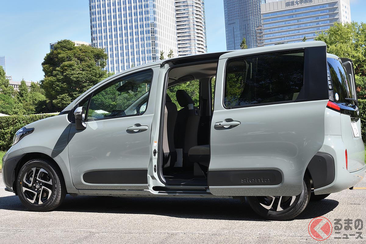 「パワスラ」を搭載するトヨタ新型「シエンタ」