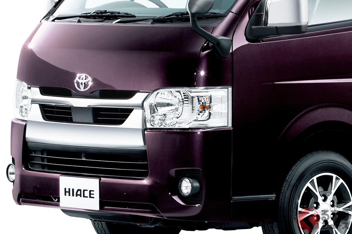 個人ユーザーのニーズにも応えるトヨタ「ハイエース」の上級グレード「ハイエースバン スーパーGL」(標準ボディ・標準ルーフ)