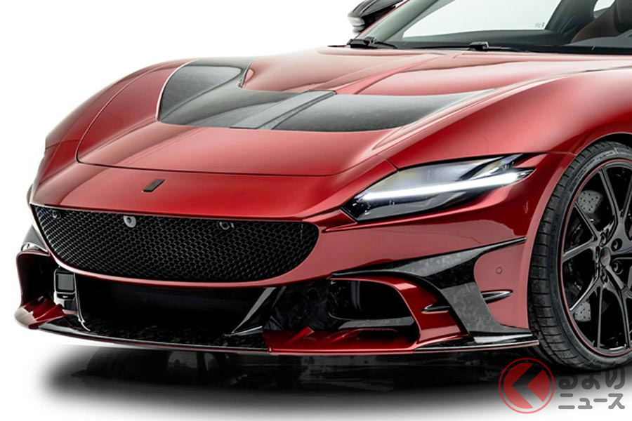 マンソリーがフルカーボンでカスタムしたフェラーリ「ローマ」