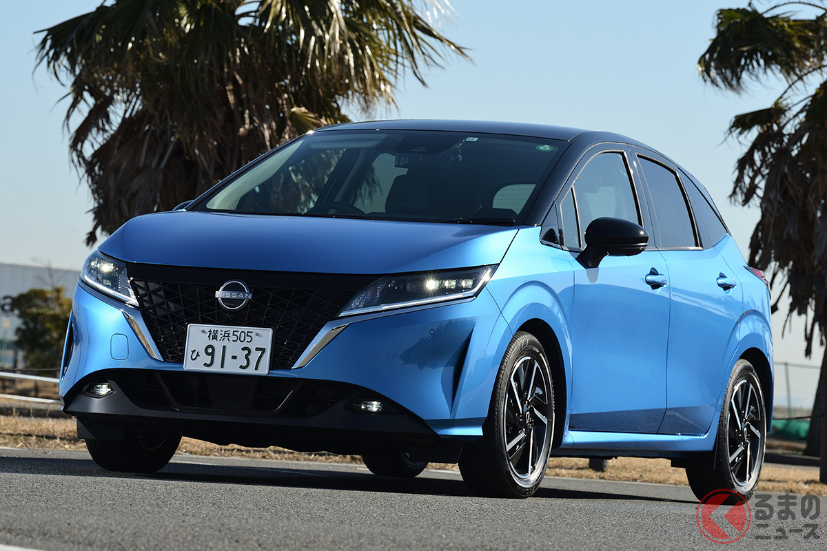 コロナ禍などの影響による部品不足が深刻ななか、2022年12月上旬現在、日産「ノート」は他社の新型車に比べ比較的早いタイミングでの納車も可能だといいます