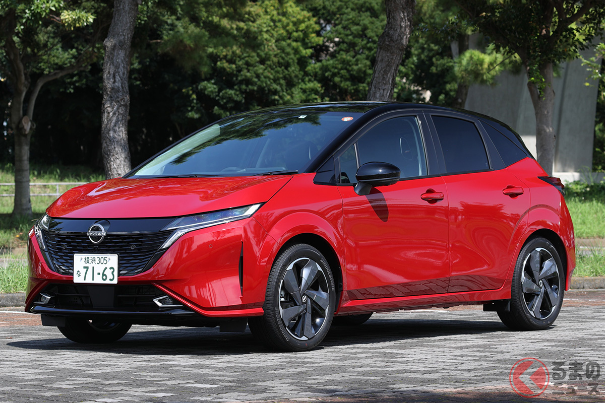 日産が2021年に発売を開始したコンパクトプレミアム「ノートオーラ」