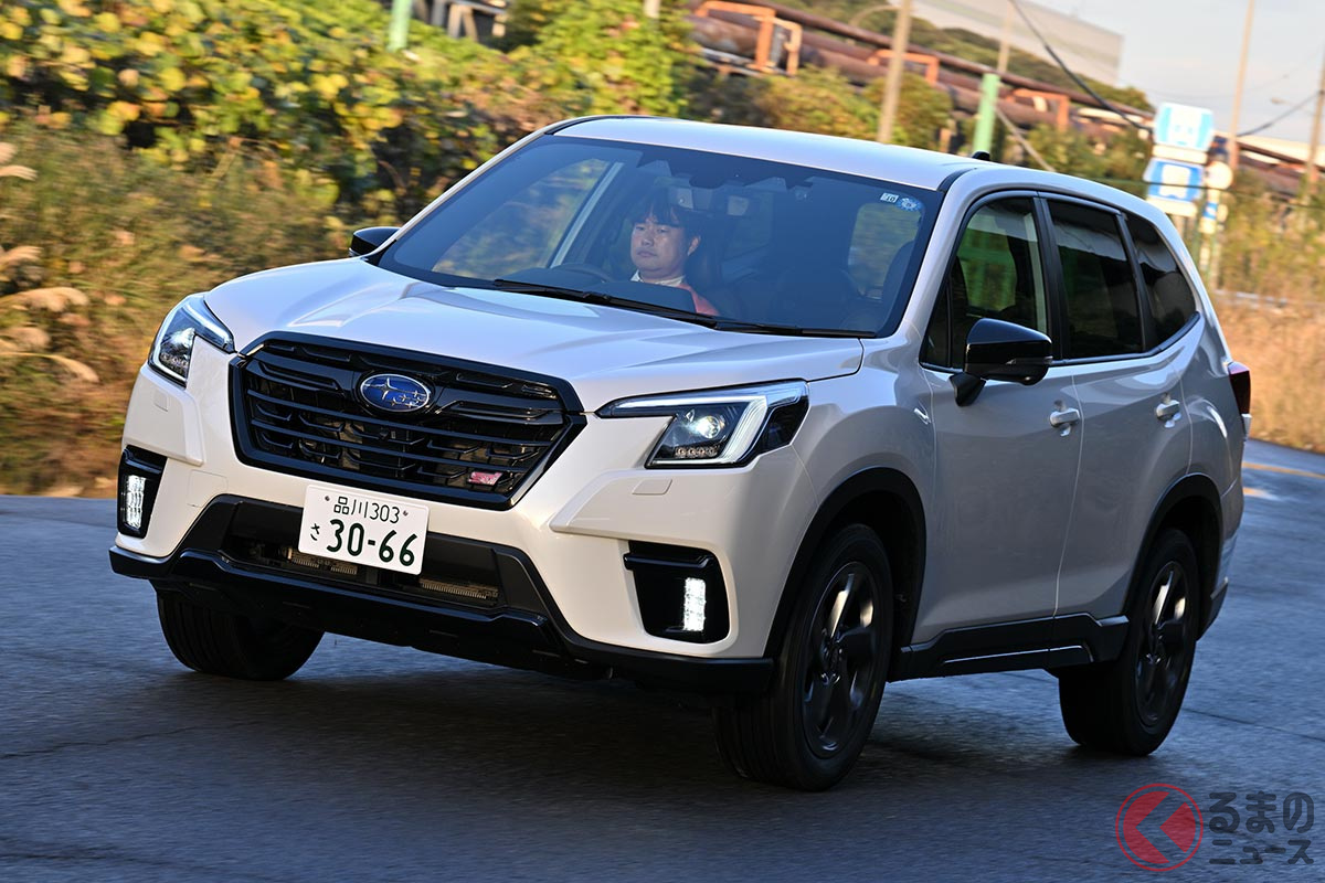 最上級グレード スバル「フォレスターSTIスポーツ」