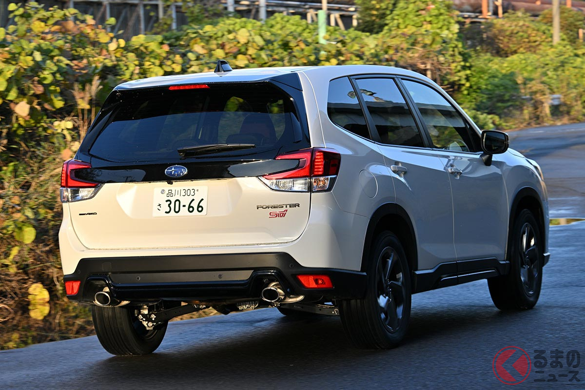 スバル「フォレスターSTIスポーツ」