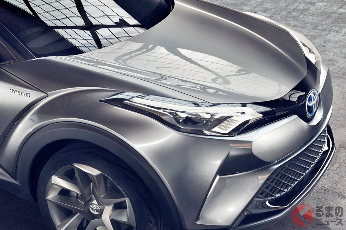 2014年のフランス・パリモーターショー、そして2015年のドイツ・フランクフルトショーに第2弾が相次いで発表されたショーモデル「TOYOTA C-HR Concept」は、その後発売された「C-HR」に「ソックリ」!?