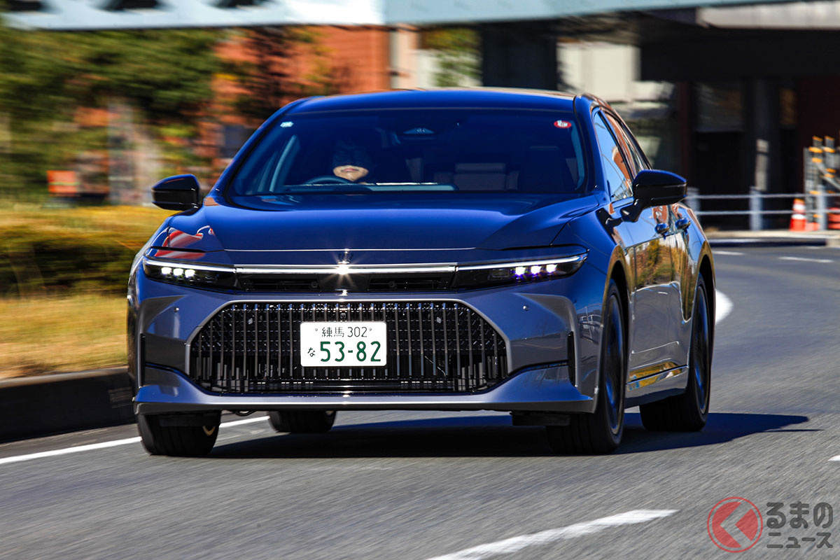 新型「クラウンセダン」早速体感!