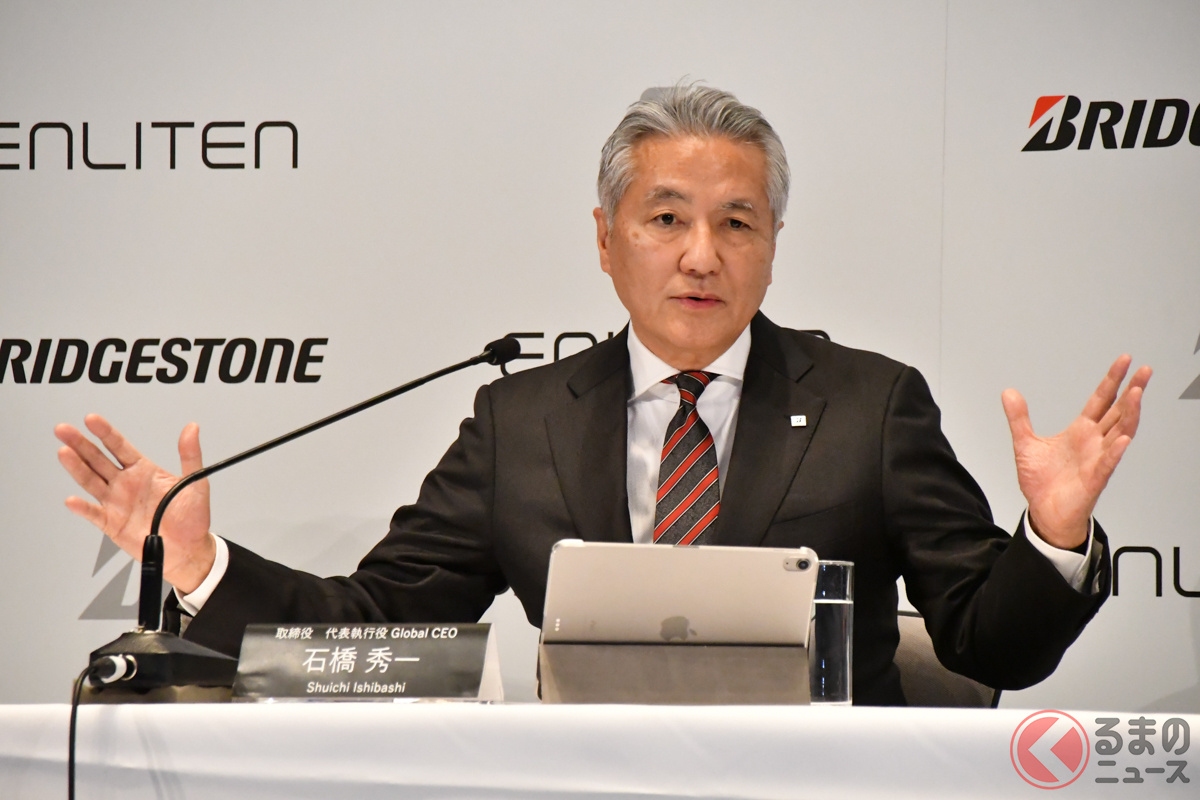 ブリヂストン Global CEOの石橋秀一氏