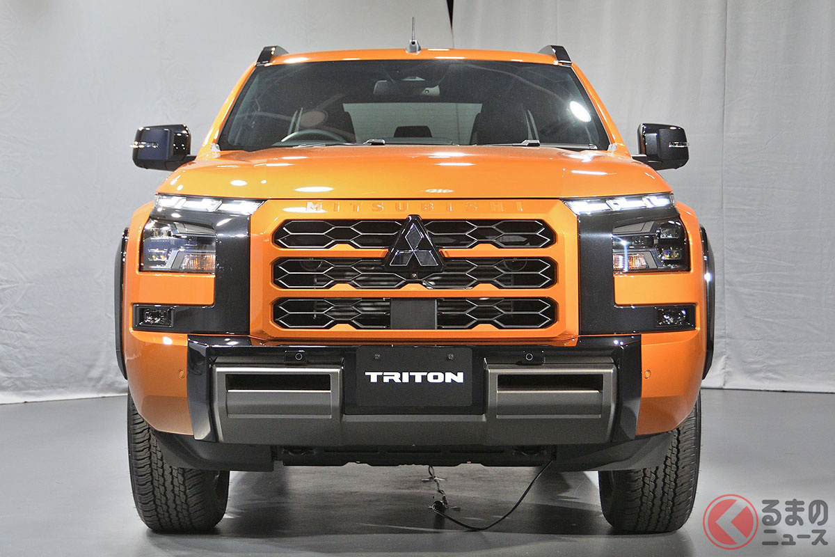トヨタ「ハイラックス」に挑む! 三菱の新型ピックアップトラック「トライトン」