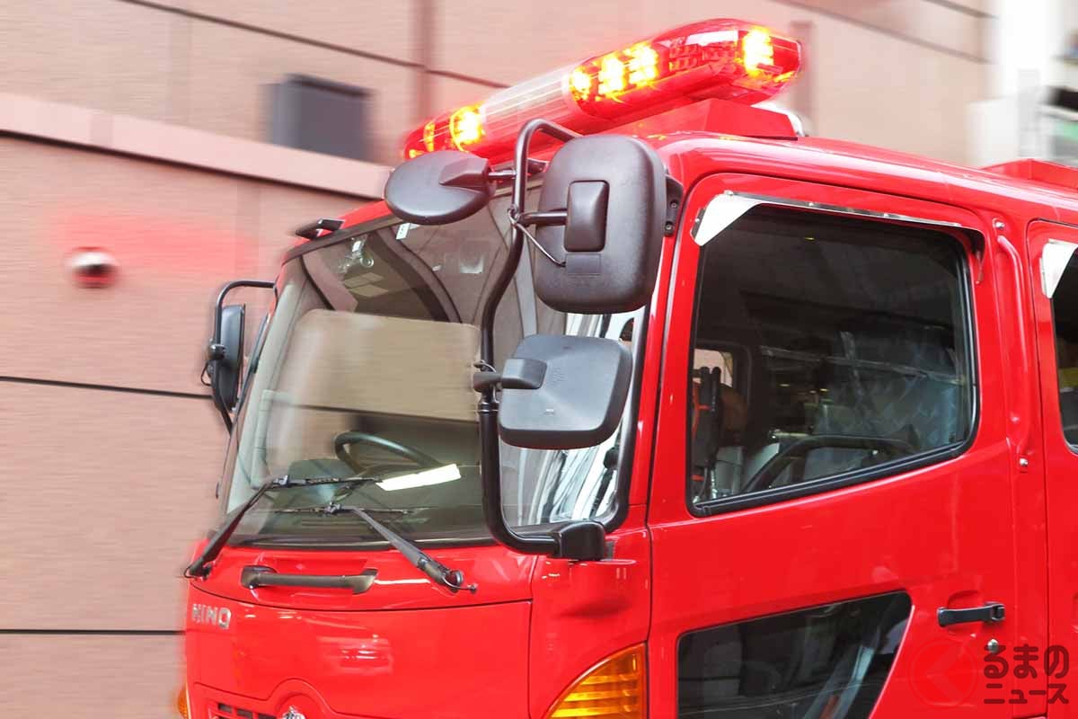 消防車のイメージ(画像:写真AC)
