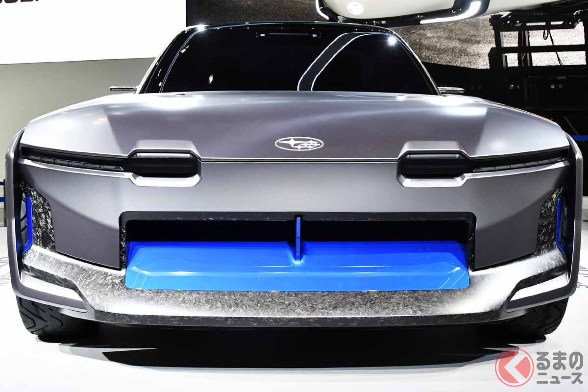 スバルの新型2ドアクーペ「SUBARU SPORT MOBILITY Concept(スバルスポーツモビリティコンセプト)」(写真:中野英幸・内田千鶴子)