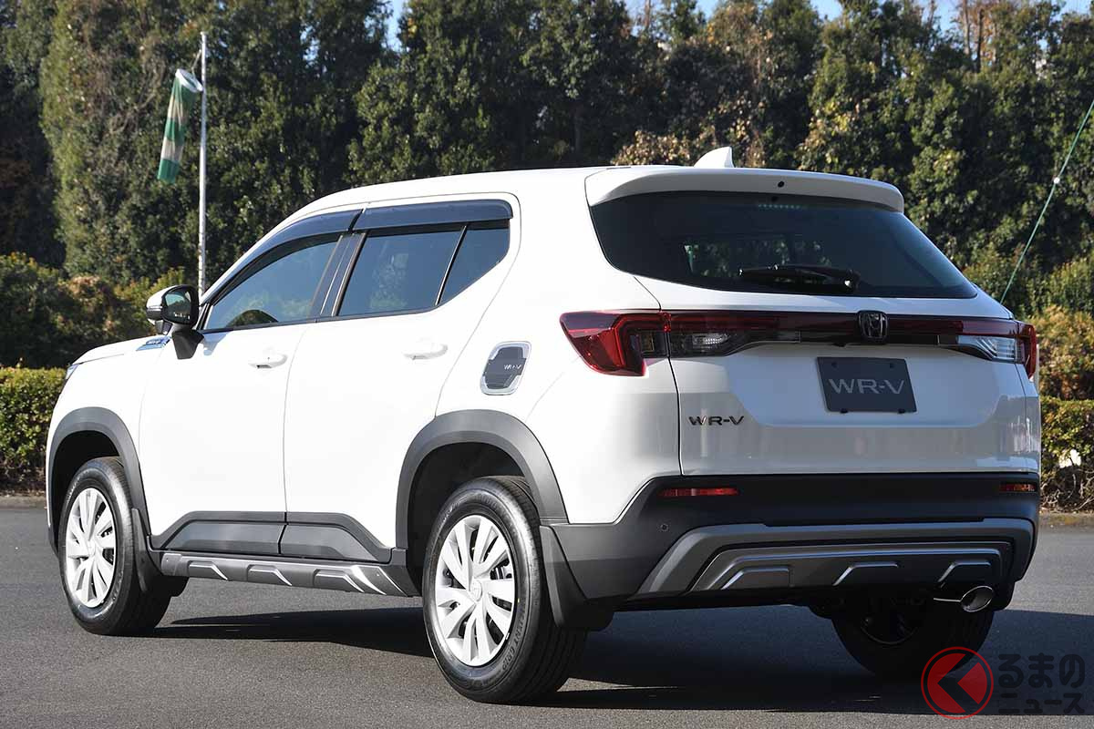 ホンダアクセスの純正アクセサリーを装着したホンダ新型SUV「WR-V」