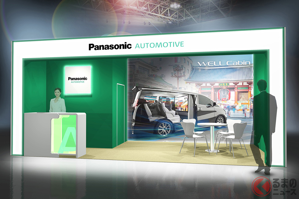 東京オートサロン2024 パナソニック オートモーティブシステムズのブースイメージ