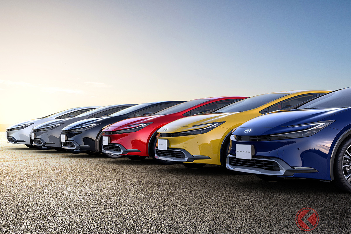 新型プリウスのオシャなボディカラーとは