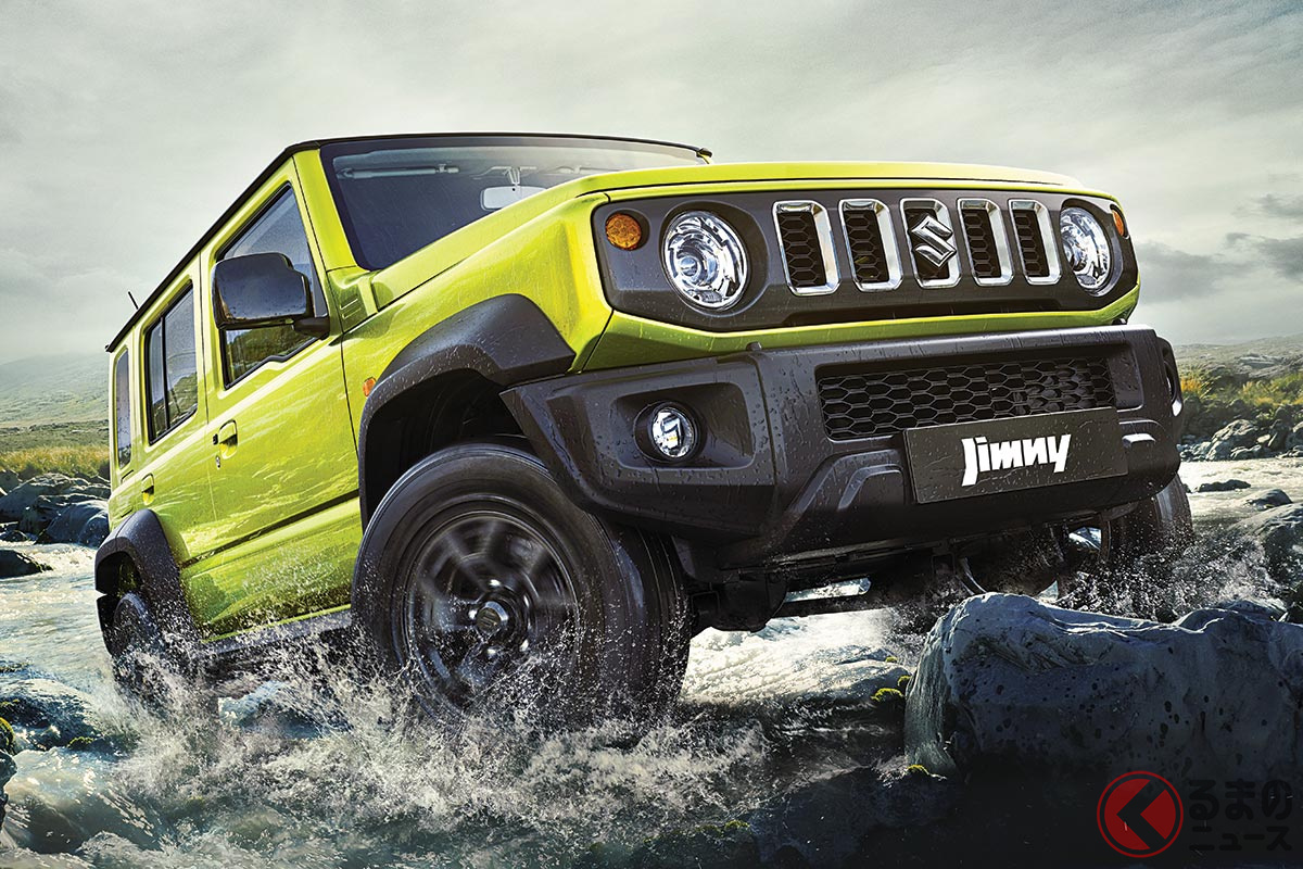 「ジャンボ機」と共通点あり? 新型「ジムニー5ドア」の動画をインド法人が公開