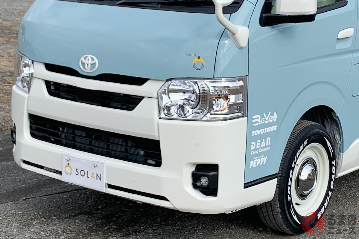 家庭用エアコンを搭載する新型キャンピングカー「レクビィ・ソラン」