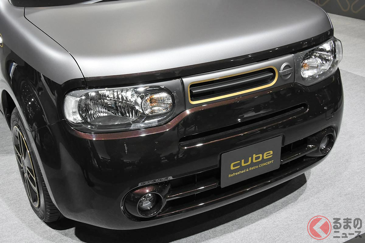 中古のキューブがレトロに一新!