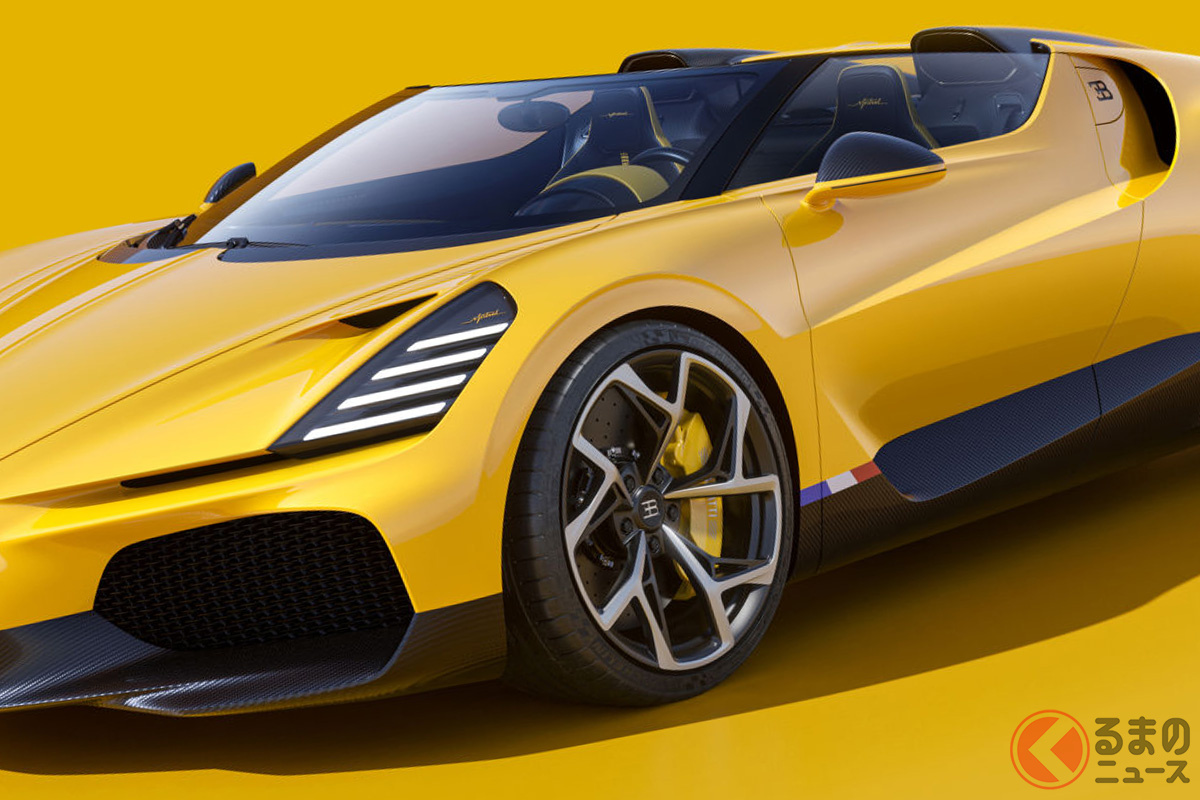 1600馬力のハイパーロードスター! ブガッティ「W16ミストラル」