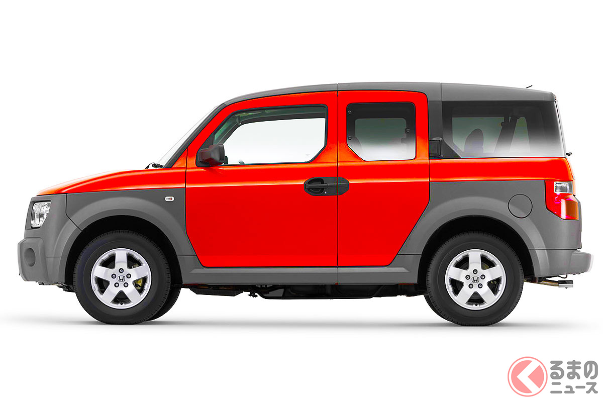 ホンダにまつわる謎のジンクスは本当か!? (写真はホンダ「エレメント」)