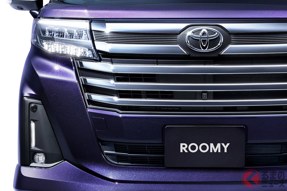スライドドア装着の登録車で人気ナンバー1を誇るトヨタ「ルーミー」
