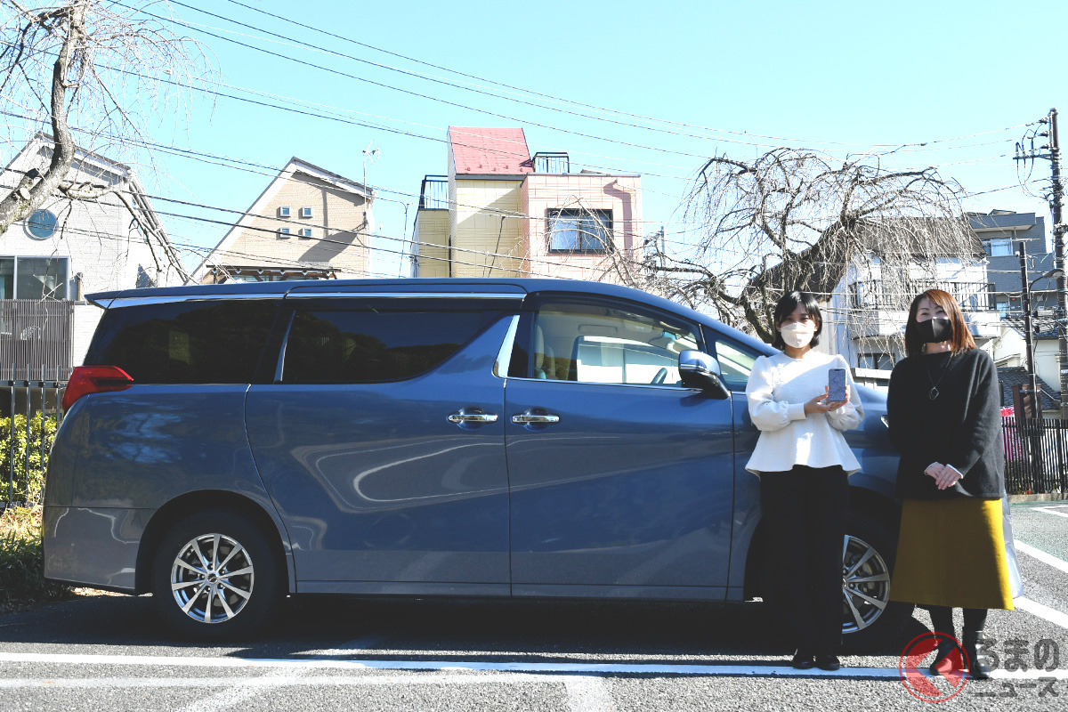 トヨタ「アルファード」に装着されたパイオニアNP1で、都内を巡りながら最新のアップデート内容を体験