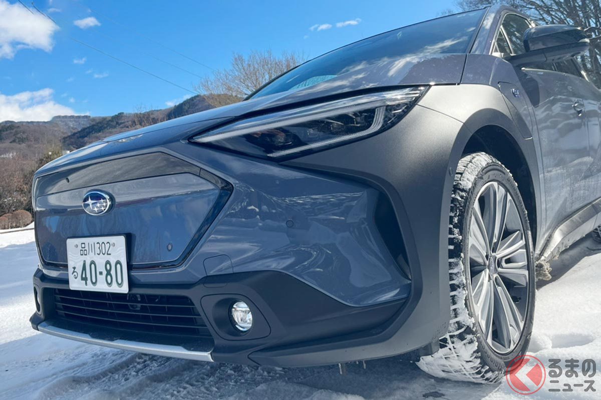 SUVタイプのスバルEV「ソルテラ」