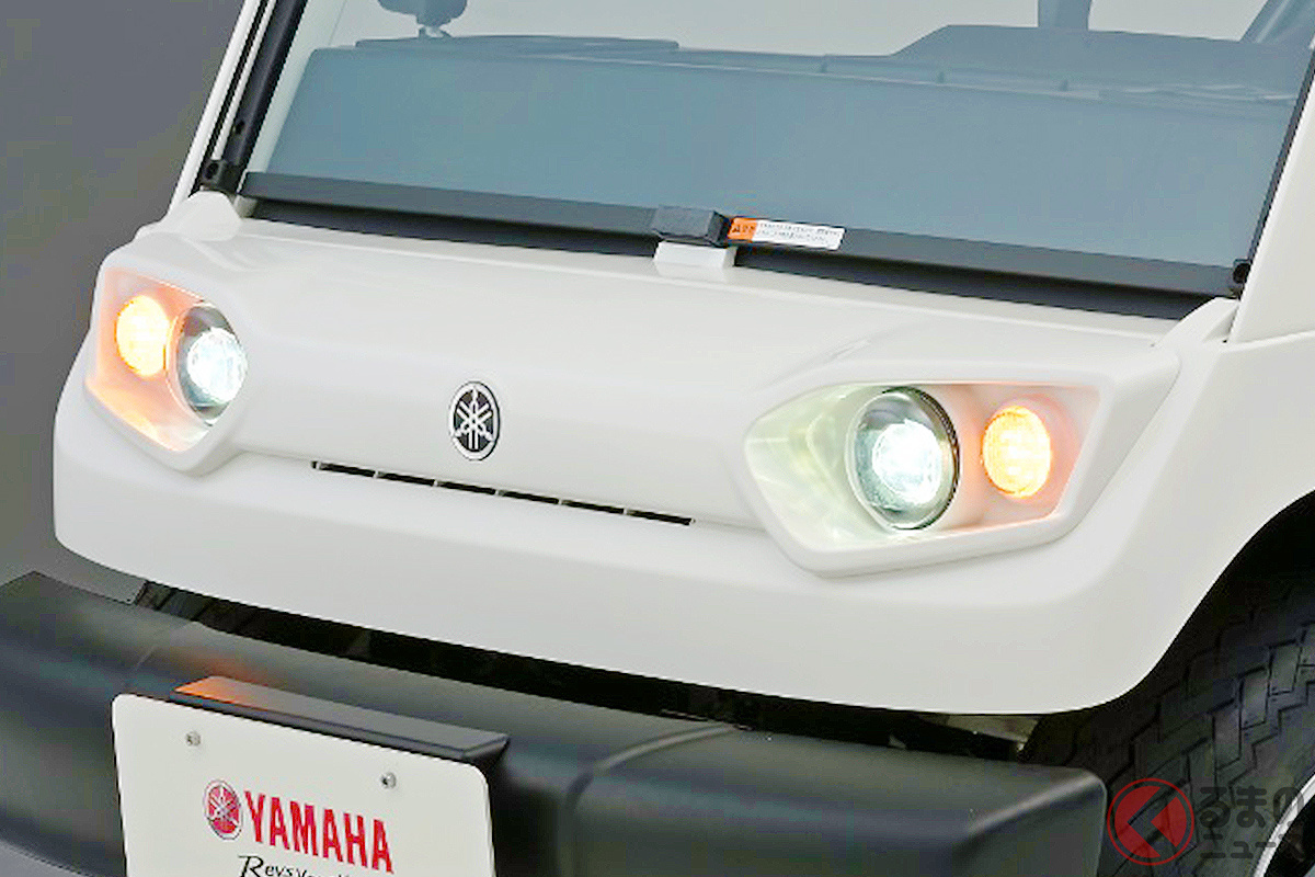 小鹿野町で運行される車両ど同型の「GSM」.3列シートを備えた乗車定員7名のモデル