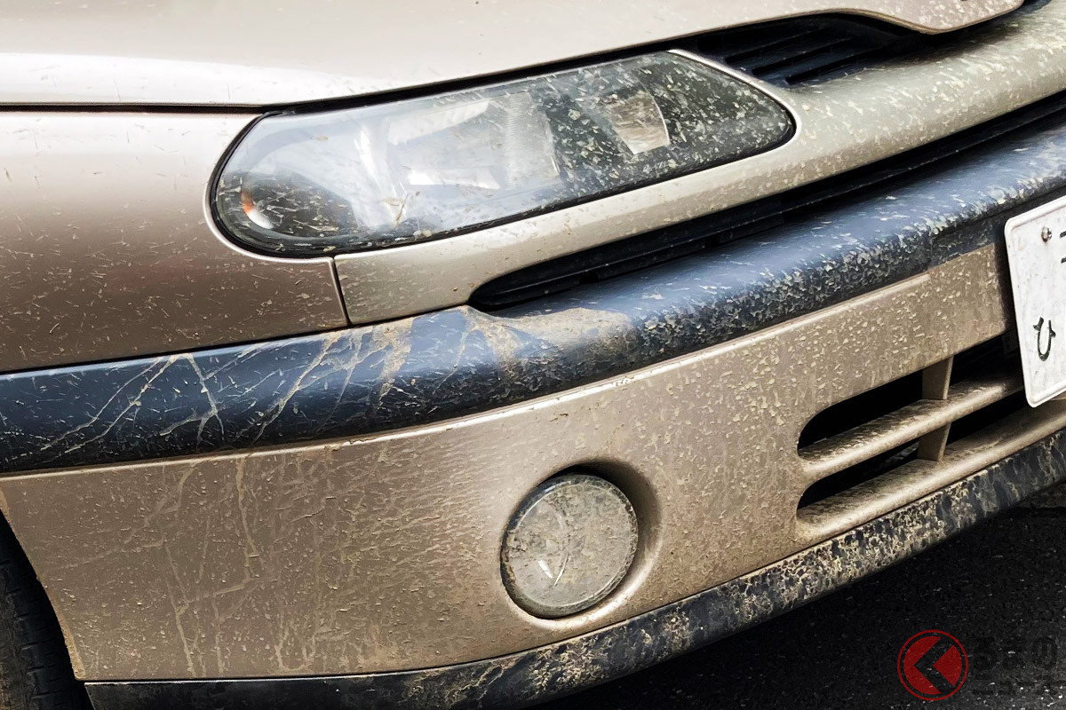 花粉でクルマも汚れる?(画像はイメージ)