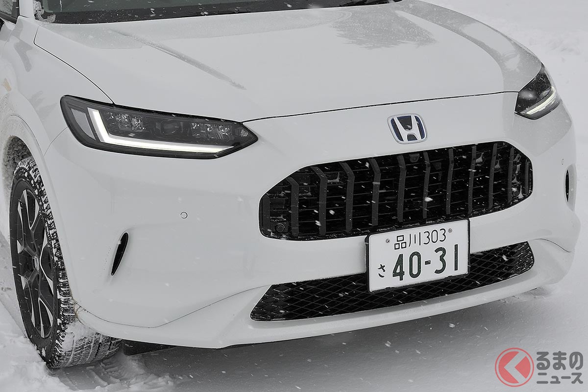 リアルタイムAWDやスノーモードで雪上走行を難なくこなすホンダ新型「ZR-V」