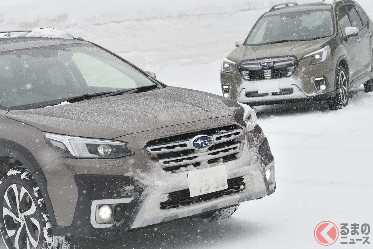 雪国ユーザーに支持されるスバル車(レガシィ アウトバック/フォレスター)