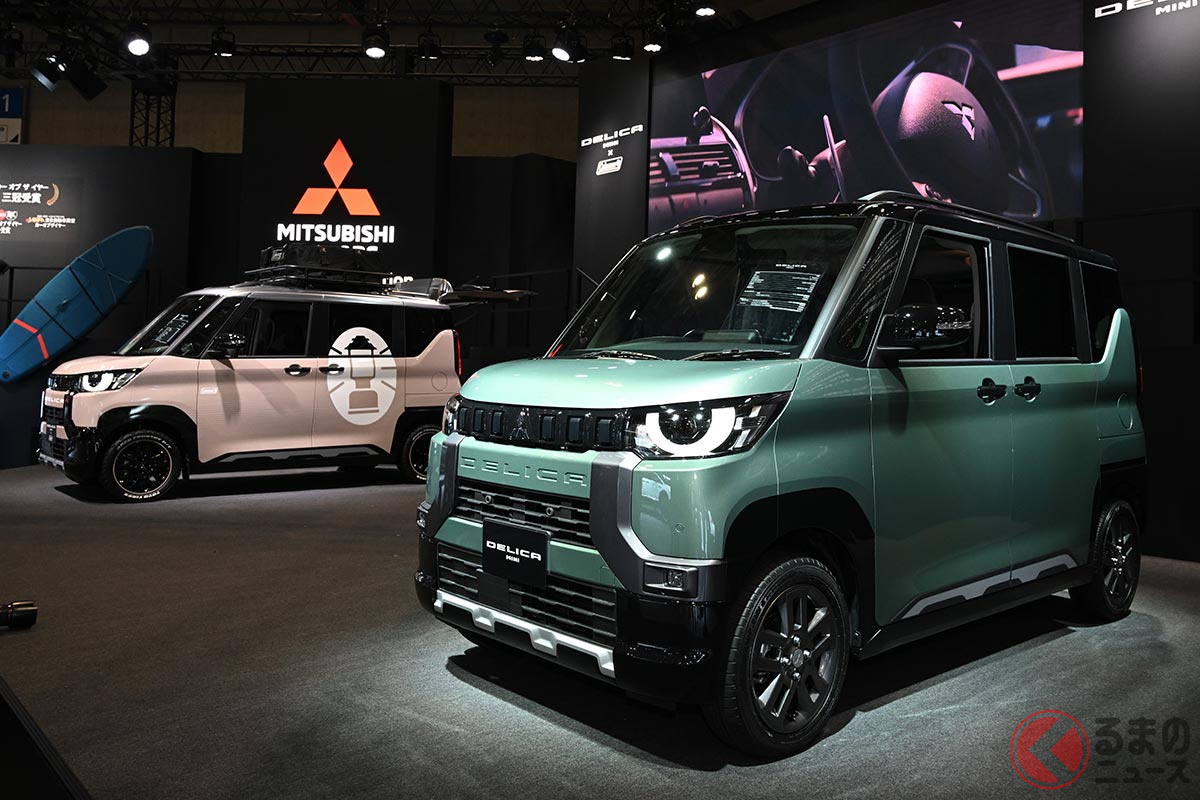 東京オートサロン2023で初公開された三菱新型「デリカミニ」
