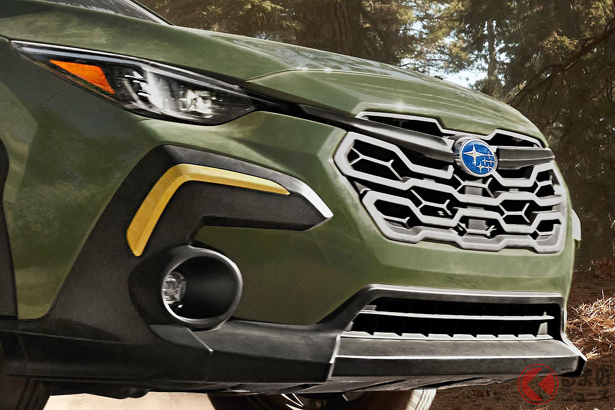 米国で初公開されたスバル新型「クロストレック スポーツ 2024年モデル」