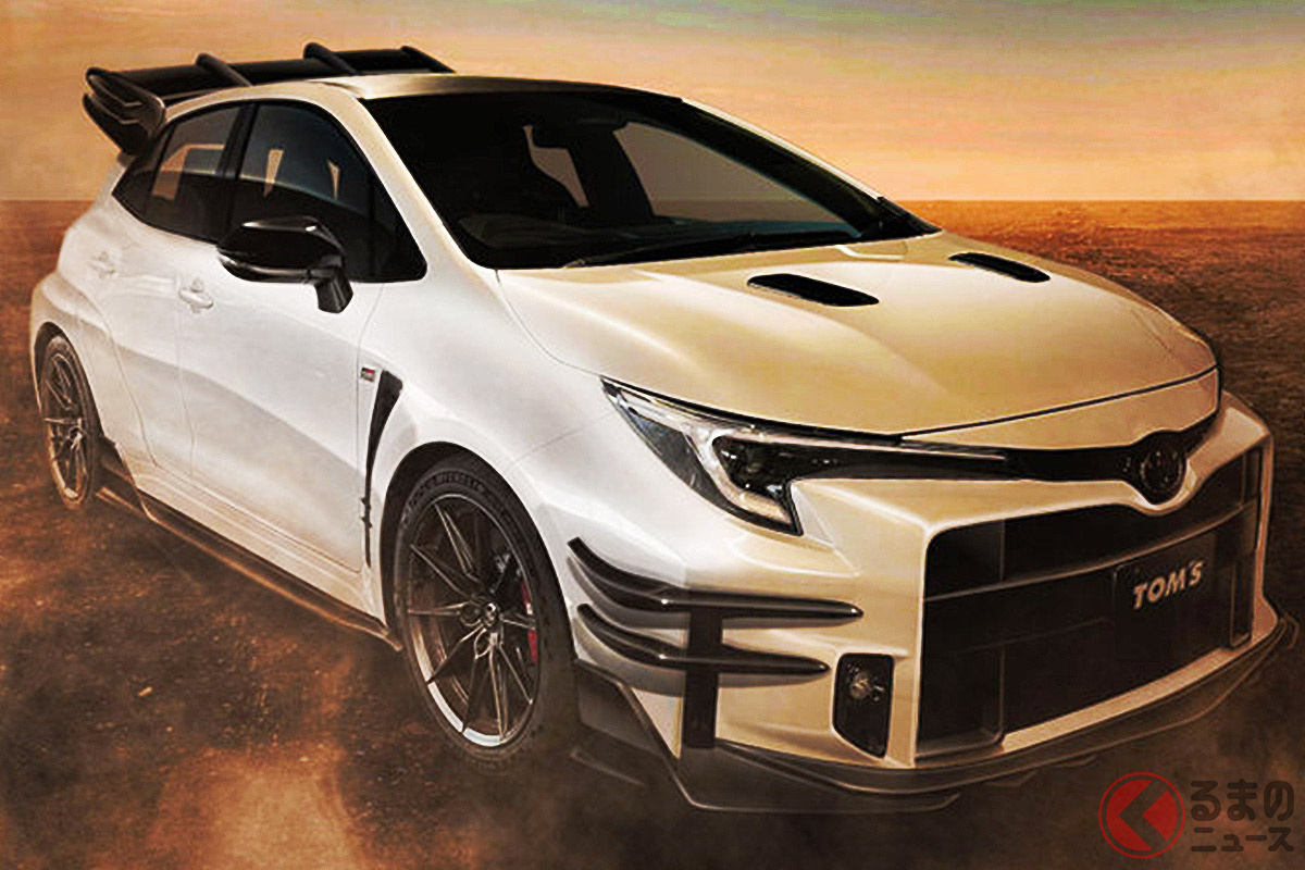 かっこよすぎる! トムスの発表した「GRカローラ Type TK」
