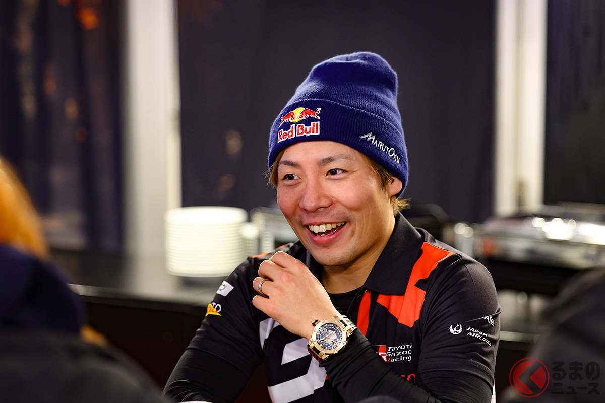 TGRの勝田貴元選手