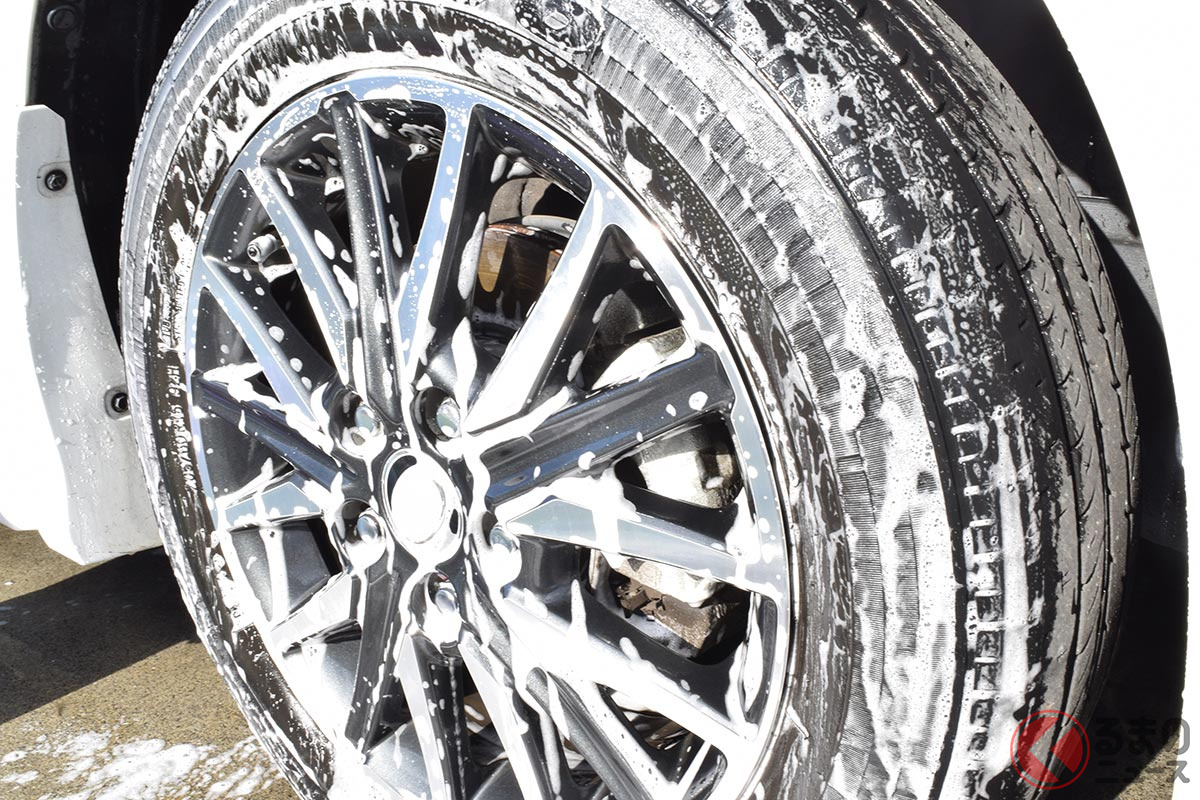 ホイールの汚れはどう落とす?