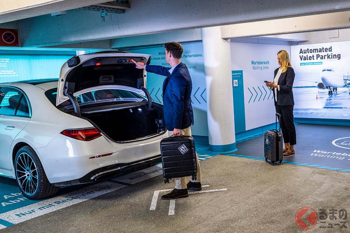 独・シュトゥットガルト空港の自動バレーパーキング