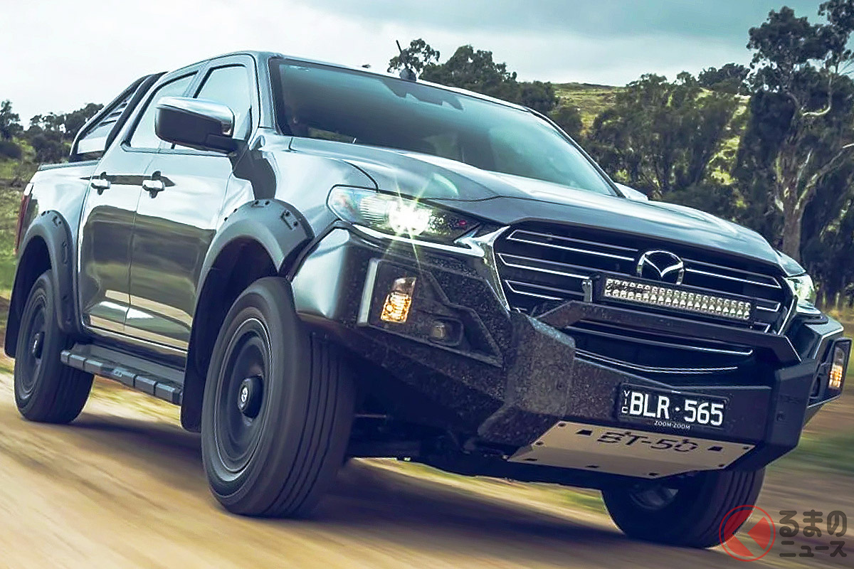 タフでカッコいい! マツダのピックアップ「BT-50」